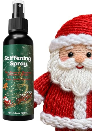 Stoffversteifer Weihnachts Versteifendes Stoffspray Textilverstärker Textilkleber Für Stoffe Wasserbeständig Textilversteifer Für Baumwolle, Wolle, Denim, Seide, Leinen