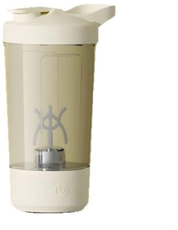 FACAIIO Automatico Auto Mescolante Tazza 3W Elettrico Miscelazione Tazza per Caffè Latte Birra con Blocco di Sicurezza Bianco