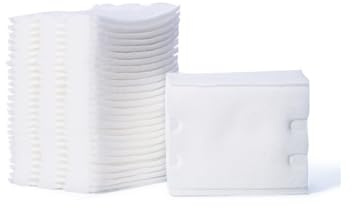 CATIEBYE Dreilagige Doppelseitige Wattepads Weiß 3 Stück-pack Fusselfreie Make Up Pads aus Baumwolle für Sanfte Gesichtsreinigung und Abschminken Zufällige Farbe für Empfindliche Haut