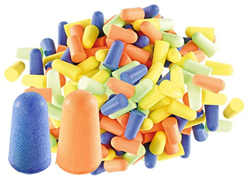 newgen medicals Ohrenstöpsel: Gehörschutz-Ohrstöpsel, 100 Stück in 4 Farben, Dämmwert 30 dB (Gehörschutzstöpsel, Gehörschutzohrstöpsel, Farbe)