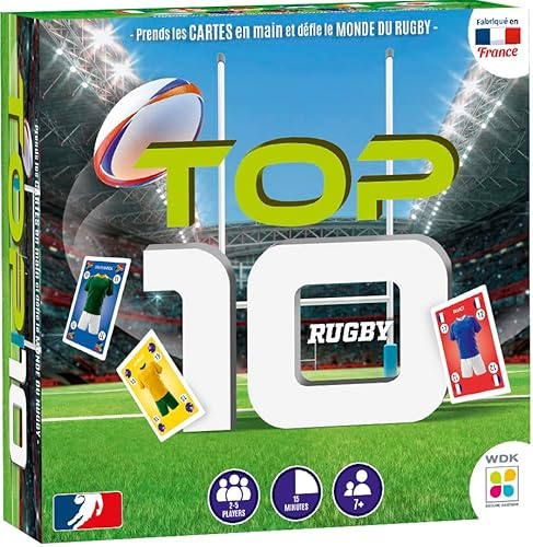 Wdk Partner Top 10 Rugby - Kartenspiel