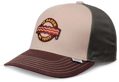 Djinns - Casquette Basic Kids Food - Enfants Garçons Dad Cap Visière incurvée Casquette de baseball Casquette Taille jeune, kaki, taille unique