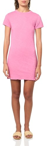 Velvet by Graham & Spencer Damen Sia Velvet Originals T-Shirt-Kleid, Zinnia, Klein