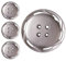 SERIE 4 BORCHIE - 4 COPRICERCHI COPPE RUOTA 13 PER FIAT PUNTO TIPO C