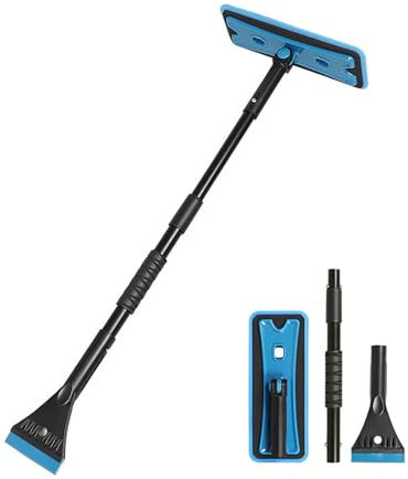 YPSQQHD Pala quitanieves para Coche Compatible con Dodge avencer, Herramienta Multifuncional para Quitar Nieve, descongelar y Barrer Nieve en Invierno.,1Blue