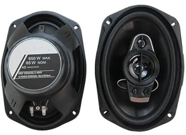 CVPX Lautsprecher Horn 6x9 Zoll 2 STK 1300 W (2 x 650 W) Koaxiallautsprecher Car Hi-Fi Audio Breitbandlautsprecher Auto-Hochtöner