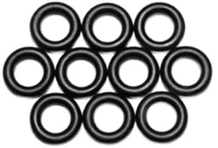 Juntas tóricas premium individuales de NBR70 en negro carbón, anillos de sellado (50 piezas, 5,3x2,4)