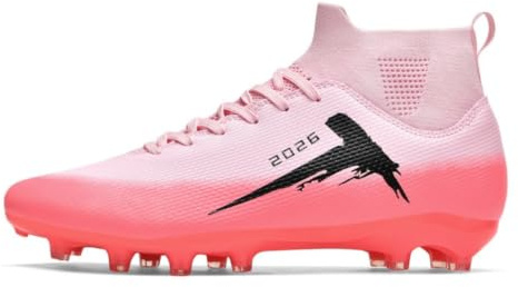 Botas de fútbol para Hombre Botas Altas Profesionales para césped Artificial Zapatillas Deportivas de Entrenamiento para jóvenes Botas con Tacos Calzado Deportivo para Exteriores