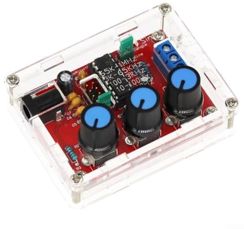 Generatore di segnale XR2206 - Generatore di funzioni da 1 Hz a 1 MHz con uscita sinusoidale, onda quadrata e triangolare, bassa distorsione (