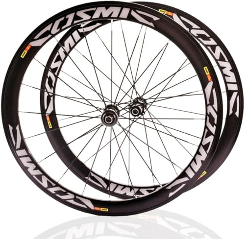 50MM,Hjulsats för landsvägscykel 700C Höjd 40/50 mm Nav med genomgående axel Center-Lock 24H 12 * 100/12 * 142 mm Skivbroms Hjul i aluminiumlegering Kassett 7-12 växlar