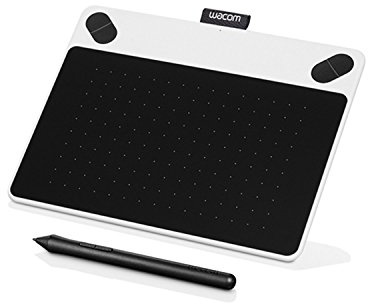 Wacom Intuos Draw CTL490 Digital Drawing and Graphics Tablet (white)