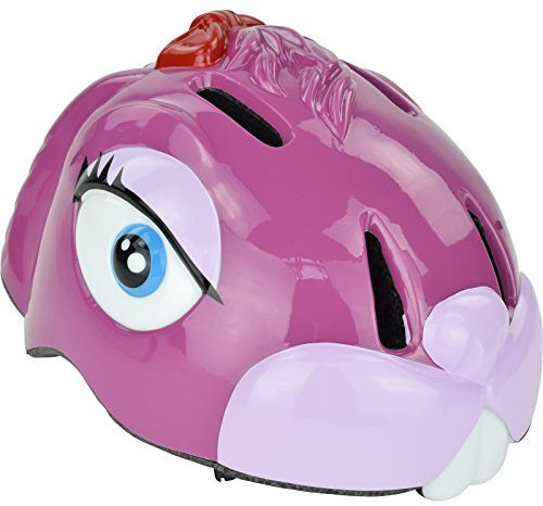 Fahrradhelm/Kinderhelm mit 3D-Hasendesign Mädchen Pink/Rosa Kinder Niedlich Gestaltet für Fahrrad, Radsport Skateboard Rollschuh Kopfumfang(49–55 cm) verstellbar Helm (Hase pink)