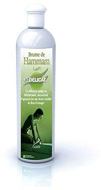 Camylle - Brume de Hammam Le Délicat - Fragrances à base d'Huiles Essentielles pour Hammams, Bains de Vapeur ou Douches Hammam - Aux arômes d'agrumes sur une douce tonalité de fleur d'oranger - 250ml