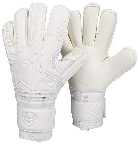 Renegade GK Fury Avalanche Guanti da Portiere Con Endo Pro-Tek Protezione Dito | 4mm Giga Grip e 4mm Duratek | Guanti Portiere Adulto (Taglia 8, Gioventù-Adulti, Roll Cut, Level 4)