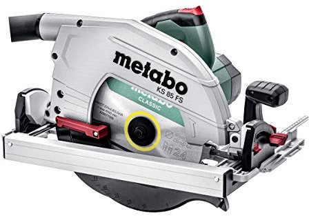 Metabo KS 85 FS 601085500 - Sierra circular de mano (sierra con hoja de 235 mm de diámetro, 2000 W, velocidad de corte 55 m/s, longitud de cable 4 m, con maletín)