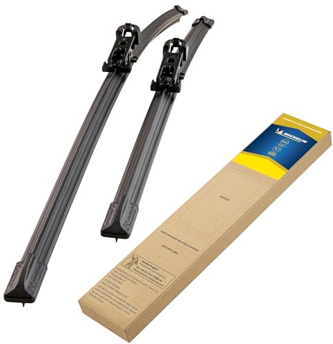 MICHELIN Perfect Fit 137 Scheibenwischer Set | BMW 5er, E60, E61 | 600/550mm | Gelenkfreie Wischerblätter | Perfekte Passform, Geräuscharm | Nachhaltige Verpackung