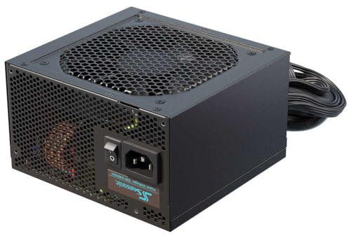 SeaSonic Netzteil ATX 550W G12-GM-550 Semi-Modular (80+Gold), Schwarz