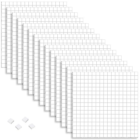 EKOCEV 3D Klebepads Doppelseitig 3468 Stück Schaumstoff Klebepads, 6,5mm Schaumstoff Klebestreifen Klebekissen für Papier Kunststoff Metall und Scrapbooking