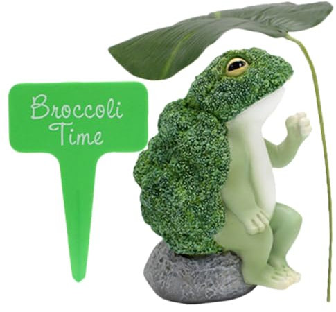 PHENOFICE Dekofigur Frosch Aus Harz Froschstatue Garten Ornament Froschskulptur Outdoor Tischdekoration Froschdekor Für Draußen