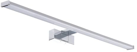 LightLogic Lampe miroir LED salle de bain 80 cm – 15W – IP44 – Blanc neutre – Éclairage large pour miroir/armoire de toilette