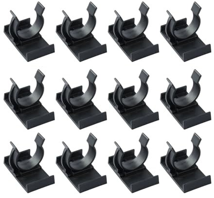 12Pieces Kitchen Plinths Clip Sturdy Kickboarded Brackets for 32 42mm Cabinet Feet Without Screws Daily Use