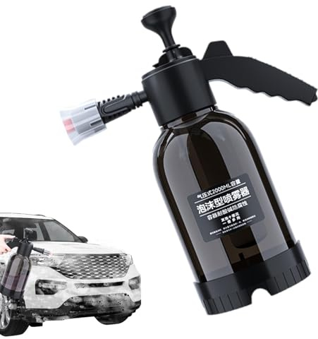 Pulvérisateur à Pression Manuel - Vaporisateur Multifonction 2 L - Pulvérisateur Pression Jardin Sécurité | pour Bain Animaux Lavage Auto Arrosage Fenêtres Maison Cuisine Verre Fleurs