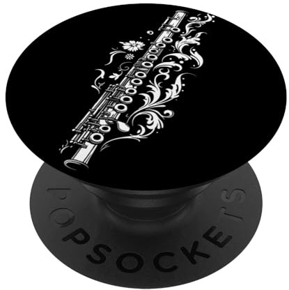 Disegno del flauto PopSockets PopGrip Adesivo