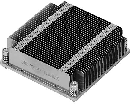 SNK - P0047P 1U Dissipatore di calore passivo per CPU, parti di raffreddamento in metallo LGA2011, soluzione ad alta precisione per la dissipazione del calore per server Supermicro