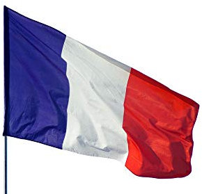 France Flag French Large National Country Football Rugby Sports Teams (90cm x 150cm)