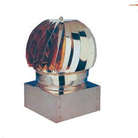 12552_ ********** FUMAIOLO TESTA RADIANTE GIREVOLE CM.42 x 42 IN LAMIERA ZINCATA FERR 21135