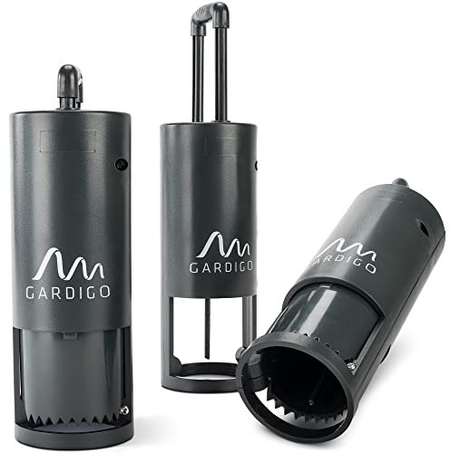 GARDIGO® Trappola per Talpe - 3 Pezzi | Trappola Riutilizzabile per Catturare Arvicole | Spaventa e Allontana le Talpe | Anti Talpe da Giardino | Trappola per Arvicole | Cattura Talpe da 2 Direzioni