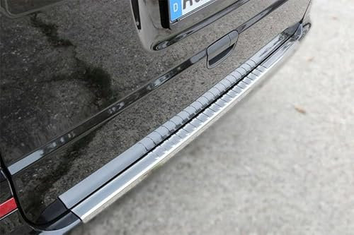 Recambo Protection de seuil de Chargement en Acier Inoxydable chromé Compatible avec MB VITO, Viano | Type W639 | année de Construction 2004-2014 | Qualité supérieure
