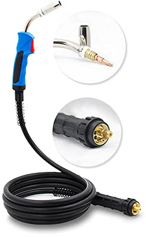 MIG/MAG Schweißbrenner MB-25 4 Meter Schweißpistole Eurostecker BINZEL Stil 230A