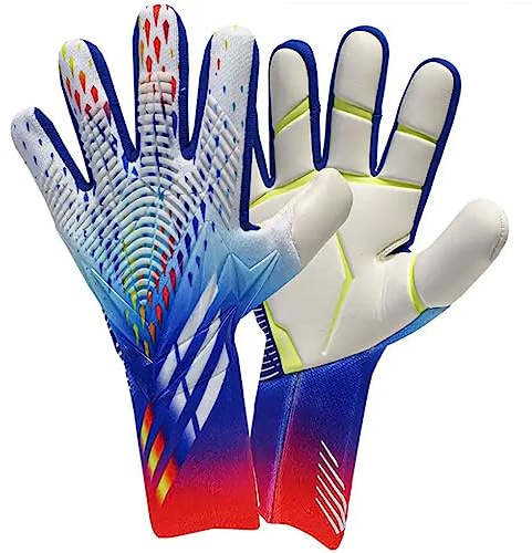 PEIXEN Soccer Gloves For Boys, Children's Soccer Gloves, Goalkeeper Gloves, Girls And Junior Goalkeepers, Soccer Gloves For Training And Games, Non-slip, Protection 7 B