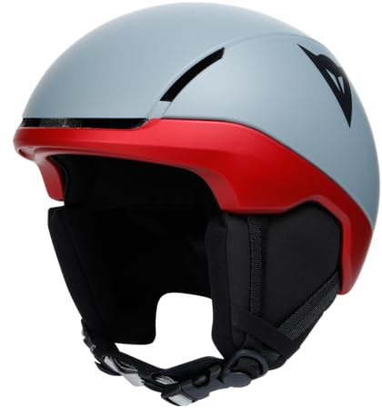 DAINESE, Skalbagge Element Skidhjälm för barn, Metallic-Red/Nardo-Gray, XS-S, METALLISERAD RÖD/NARD GRÅ, XS/S