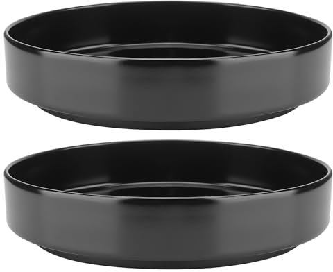 MUNGHOK 2 Unidades de 25 cm Platos giratorios para Cocina, Estante Giratorio de 360°, Estante para Especias, Soporte para Especias, carrusel de Especias, Giratorio, Organizador para despensa, Cocina,
