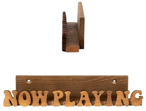 pipisweet Nuovo supporto da parete per registrazione, supporto da parete, supporto per DVD, dischi in vinile, per album e accessori per la casa