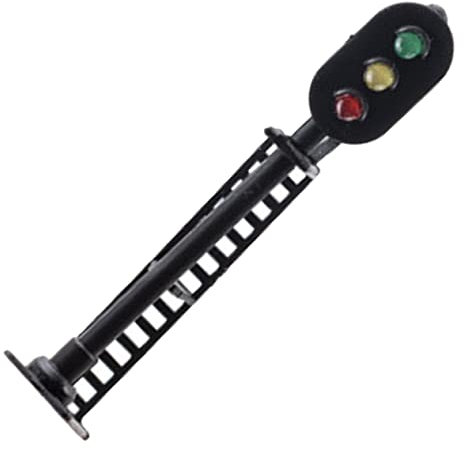 Angoily Kleiner Signallichtmodell Ampel Verkehrsampel Sandtisch Dekoration Led Miniatur Ampelmodell Für Selbstgemacht Sandkasten Szenen Kinder Sandtisch Zubehör