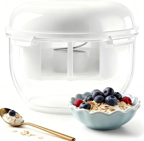 ETOFIXEE Colador de Yogur Griego Colador para Yogurtera de Malla Fina Filtro Yogur Griego 3000ML Colador de Leche de Soja Colador de Alimentos para hacer salsa leche de nuez