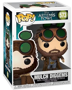 Funko POP! Games: Artemis Fowl - Mulch Diggems Sequoia - Vinyl-Sammelfigur - Geschenkidee - Offizielle Handelswaren - Spielzeug Für Kinder und Erwachsene - Movies Fans - Modellfigur Für Sammler