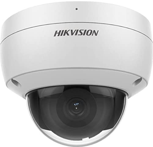 Hikvision DS-2CD2146G2-ISU(2.8mm)(C) Dome Überwachungskamera mit 4 Megapixel, bis zu 30m Beleuchtung, professionelle Überwachungskamera, Acusense Kamera mit Fehlalarmfilter