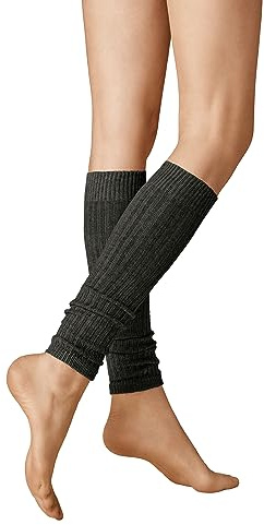 KUNERT Damen Stulpe Winter Dreams - Rib wärmend anthrazitmel ONESIZE