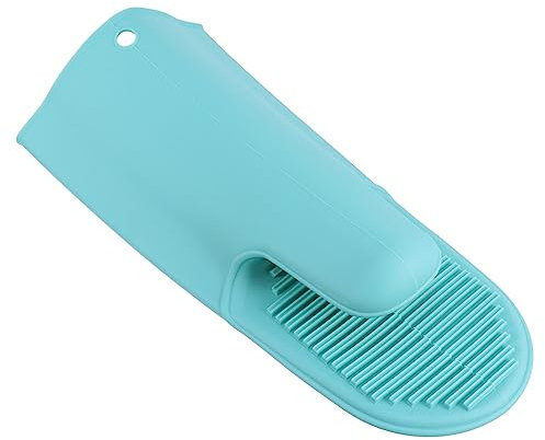 MOLUCKFU Hitzebeständige Silikon Ofenhandschuhe Mikrowellen Handschuhe Anti-verbrühung Ofen-Mitten Für Kochen Und Grillen Für Männer Und Frauen Grüne Farbe