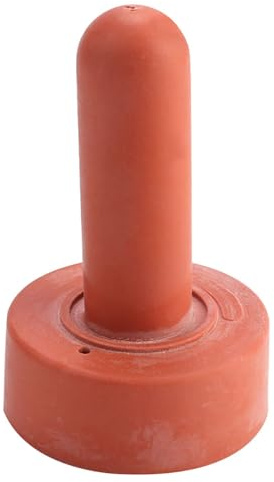 FLEXMAN 5 Stück Kälbersauger, Pragmatischer Schnuller aus Weichem Gummi für Kälber, Weicher Gel Schnuller für Babyflaschen, Länge 4,2 Zoll, Durchmesser 2,4 Zoll