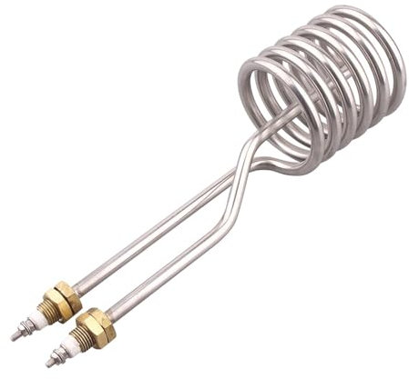 yaoqijie 220v Electric Heater M14 Screw in SUS304 2.5kw Tube Coffee Cup Heater Heating Element Coil Heater Pipe Lasting