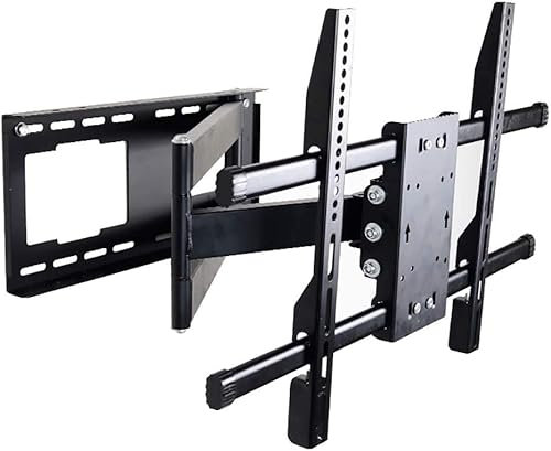 Soporte de pared giratorio telescópico universal para 43 televisores de 75 pulgadas, soporte multifuncional de mesa de TV con soldadura de metal