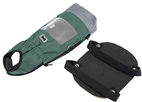 HEYZAKKA Lightweight Pet Wheelchair Scooter Indoor Wheelchair Dog Drag Bag for Paralyzed Disabled Animal Protects Chest