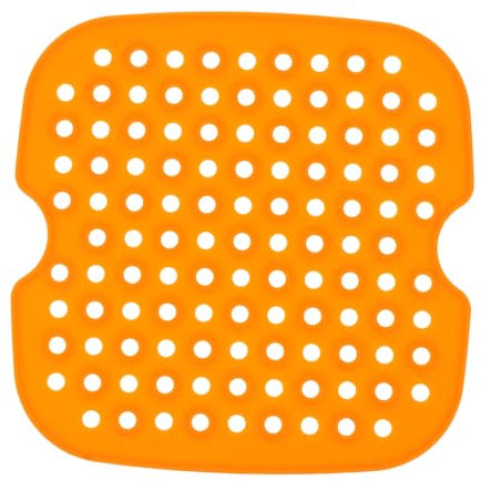 FUNNETOYU Air Fryer Accessory Silicone Trays Reusable Liners for Chicken Fish Vegetables Easy Clean