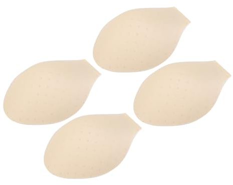 Gatuida 4 Pezzi Assorbenti Per Biancheria Intima Maschile Coppa in Schiuma Traforata, Supporto Discreto, Tessuto Traspirante in Poliestere, Per Sport, Nuoto e Uso Quotidiano