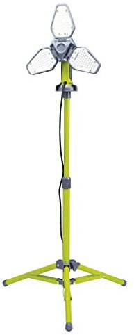 GYS - 1.800 Lumen, Lampada LED Ricaricabile sottocofano e treppiede, Luce da Lavoro Professionale, dimmerabile Fino a 1.800 Lumen, Estensibile - 059146